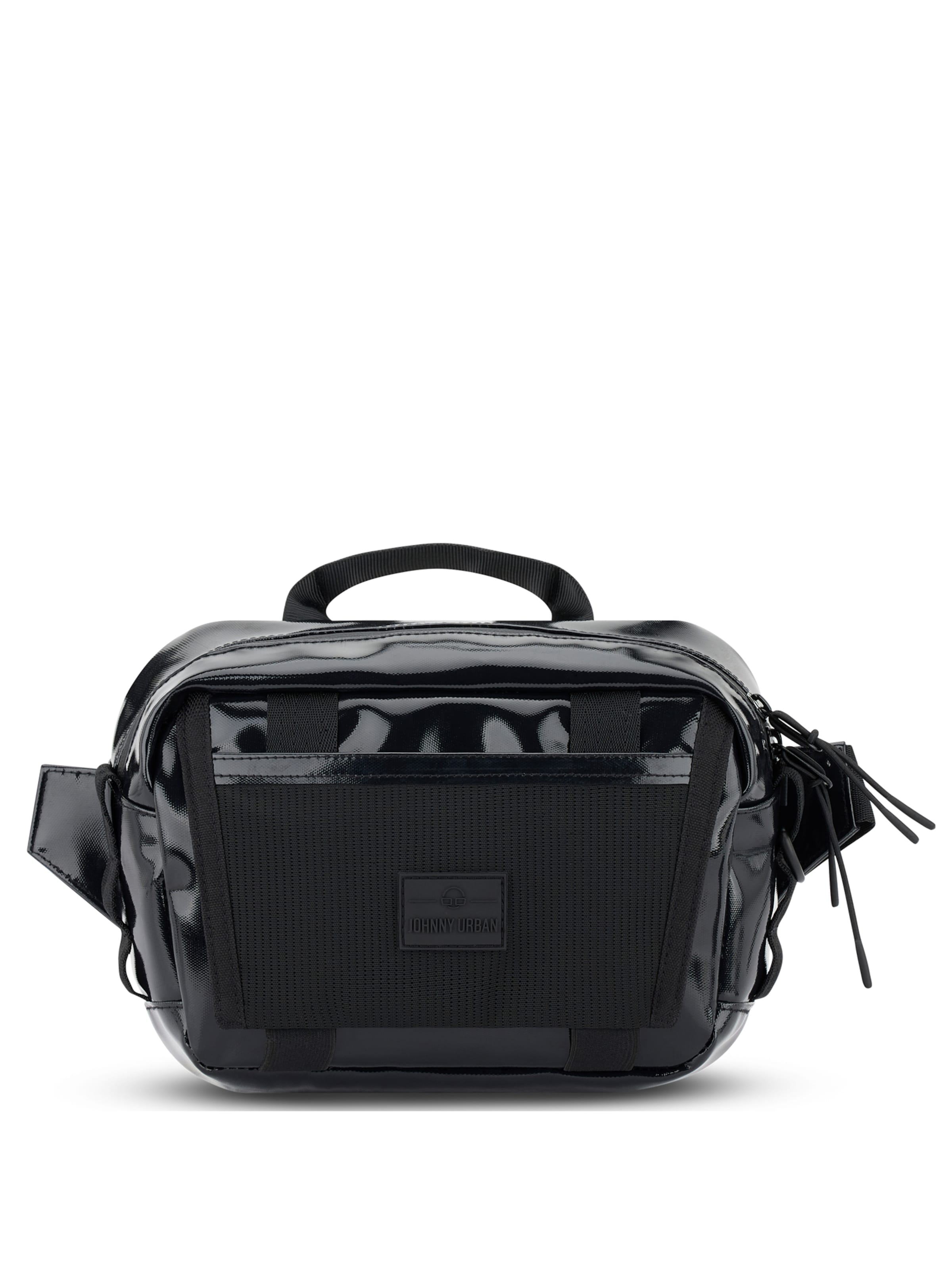 Borsa a tracolla 'Nelson' di Johnny Urban in nero: frontale