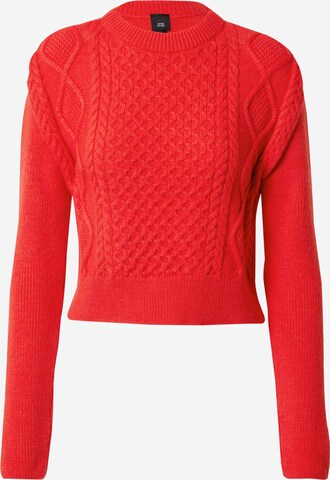 River Island Sweater in Red: front