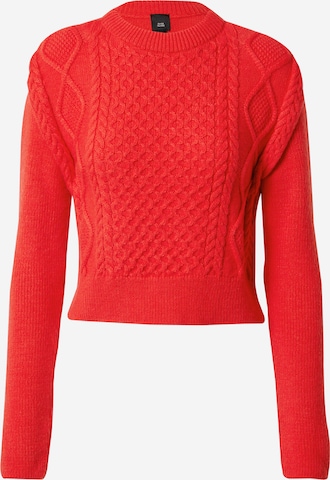 Pull-over River Island en rouge : devant