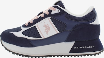Sneaker bassa di U.S. POLO ASSN. in blu: frontale