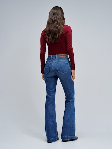 Salsa Jeans Flared Jeans 'Faith' in Blauw