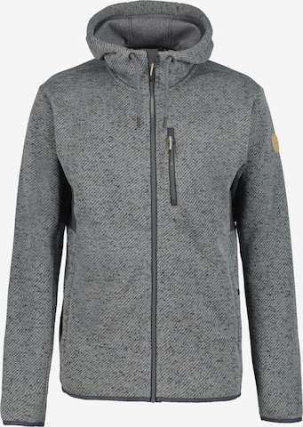 ICEPEAK Fleecejacke in Grau: Vorderseite