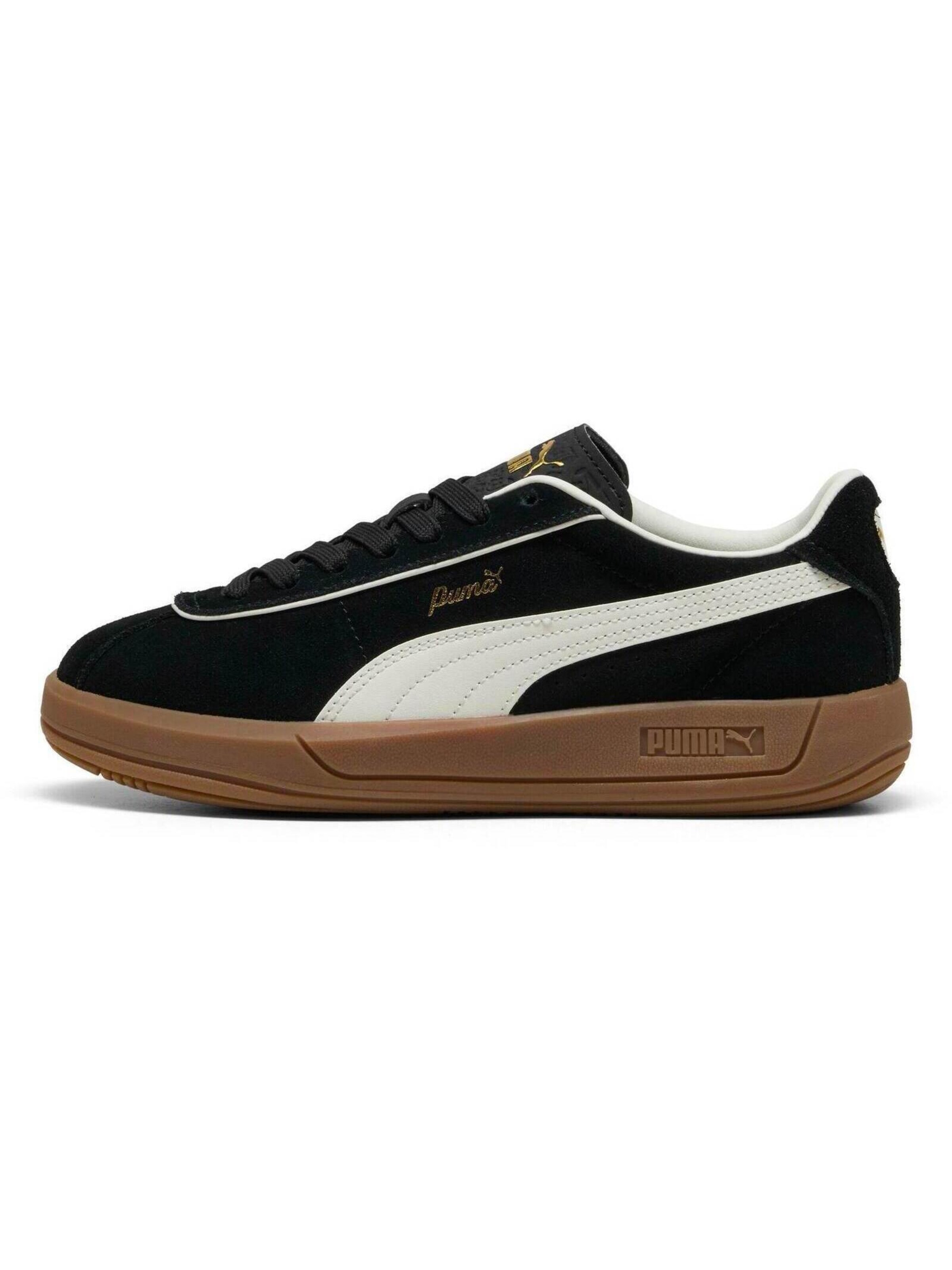 PUMA - Calzado deportivo en negro: frente