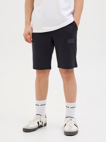 Jack & Jones Junior Szabványos Nadrág 'JPSTNEWSOFT' - fekete: elől