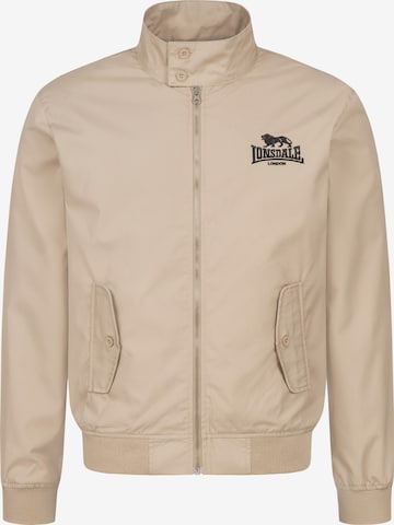 LONSDALE Демисезонная куртка 'Harrington' в Бежевый: спереди