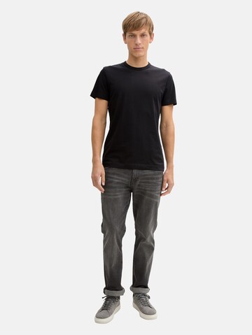 TOM TAILOR Shirt in Zwart