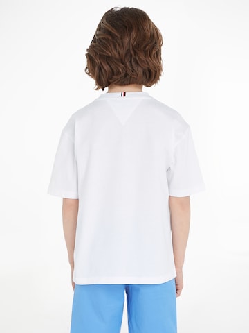 TOMMY HILFIGER Тениска 'ESSENTIAL' в бяло