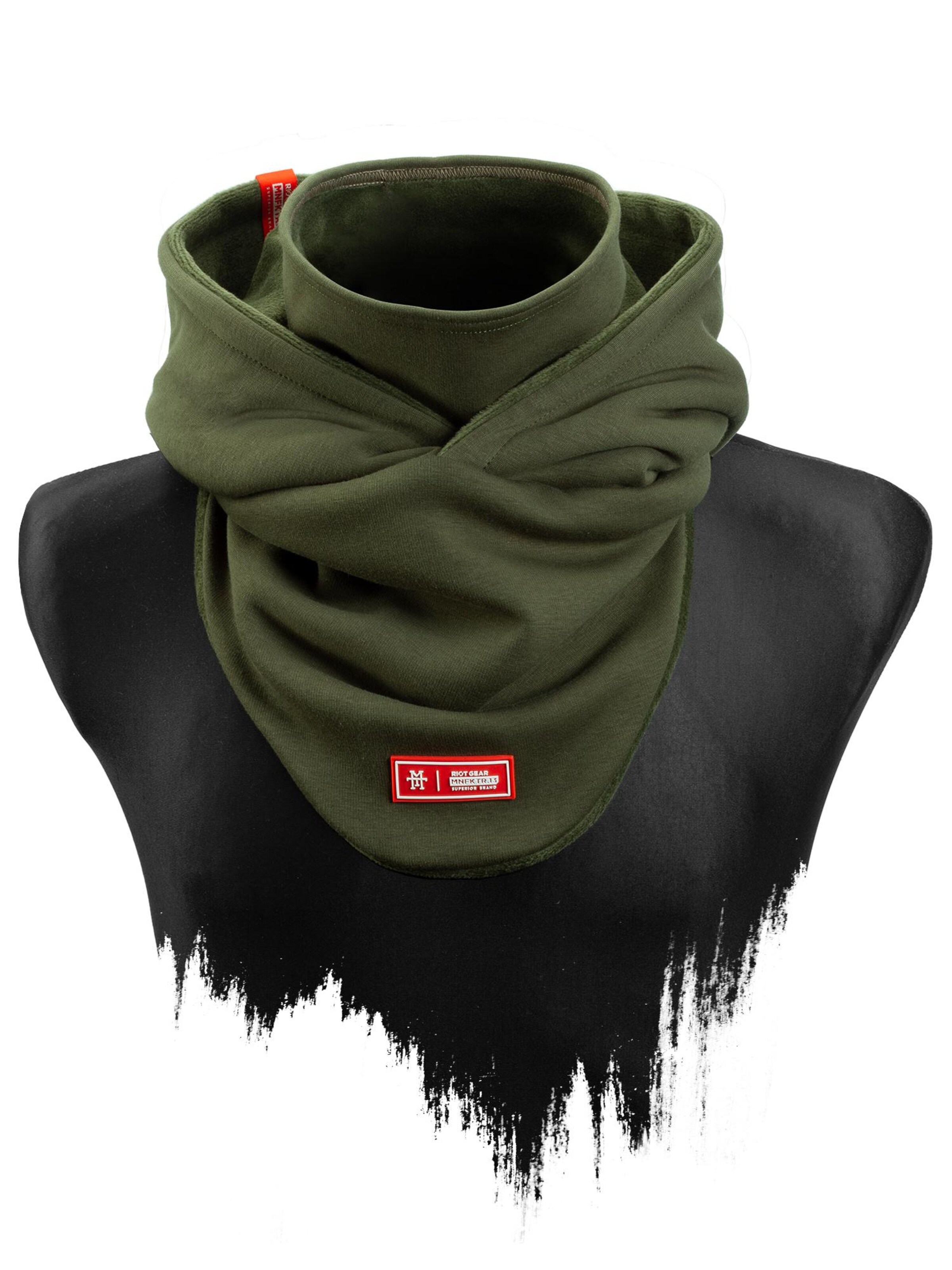 Manufaktur13 Scarf 'Hooded Loop' in Green