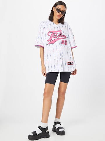 Camicia da donna 'Varsity' di FUBU in bianco