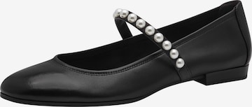 Ballerines à lanières Tamaris en noir : devant