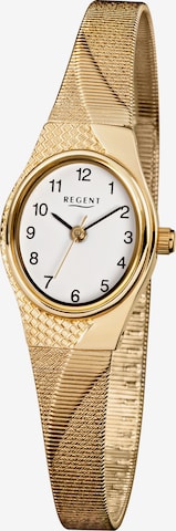 REGENT Analog Watch in Gold: front
