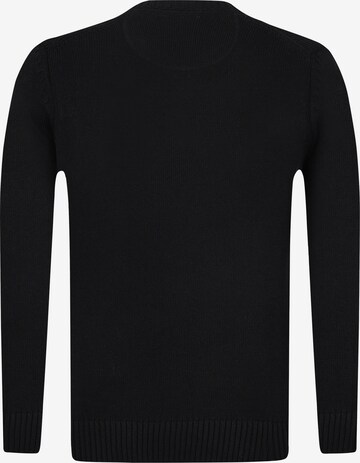 DENIM CULTURE Sweater 'Brian' in Black