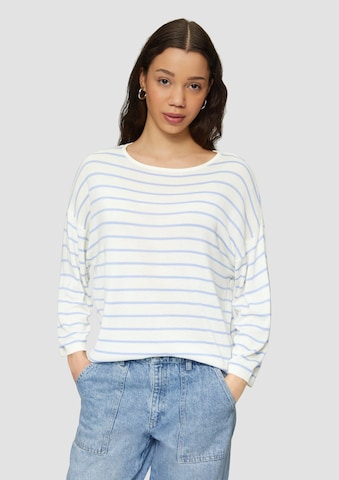 QS Pullover in Blau: Vorderseite