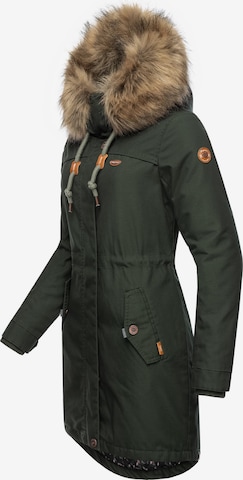 Ragwear Winter Parka 'Tawny' in Green