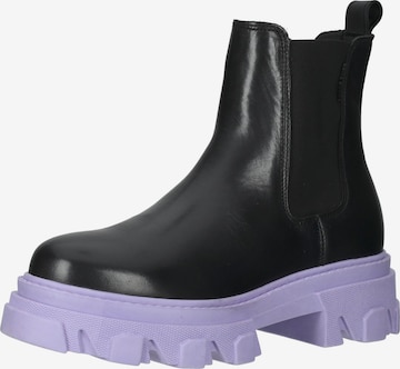 BULLBOXER Chelsea boots in Zwart: voorkant