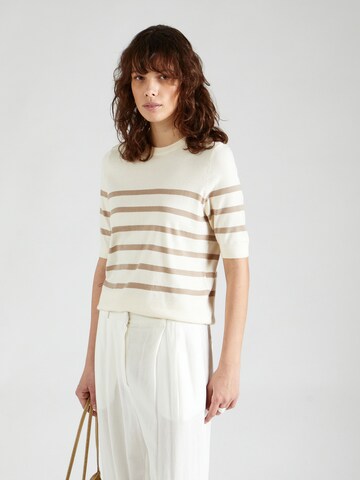 VERO MODA Sweater 'SABA' in Beige: front