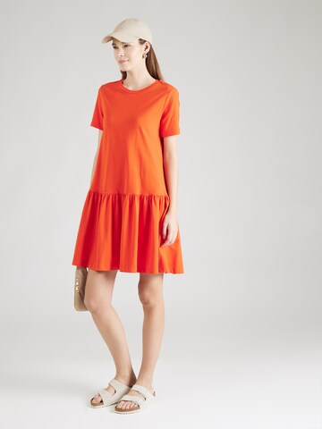 UNITED COLORS OF BENETTON - Vestido em laranja