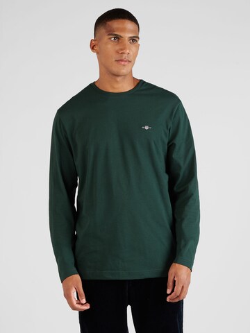 T-Shirt GANT en vert : devant