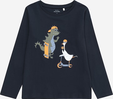 Maglietta 'NMMVUX' di NAME IT in blu: frontale