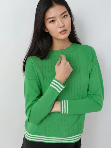 Pullover di My fashion in verde