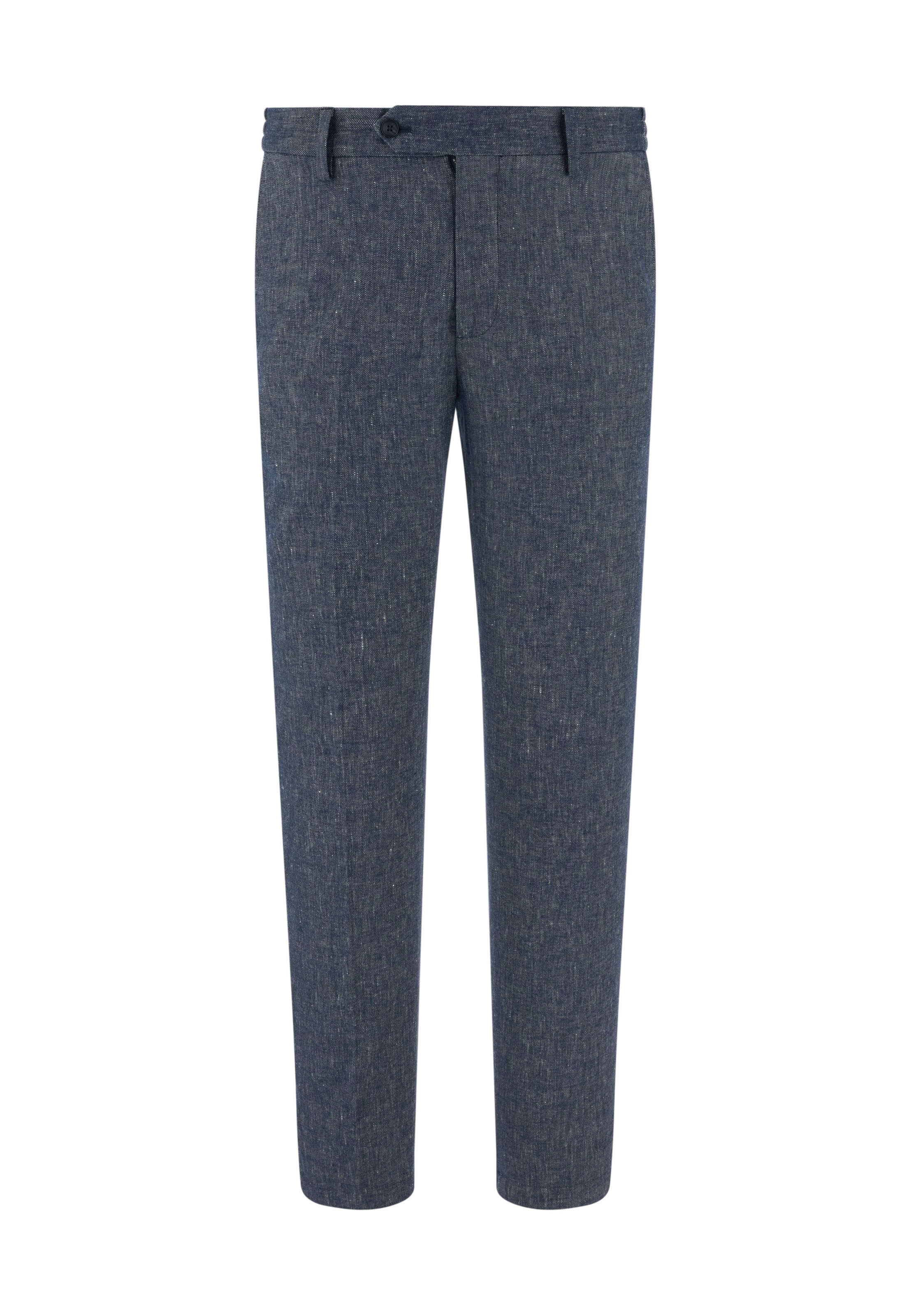 Coupe slim Pantalon Boggi Milano en bleu : devant