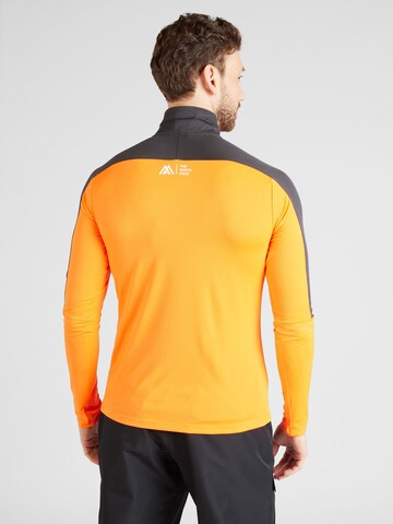THE NORTH FACE Функционална тениска 'Mountain' в оранжево