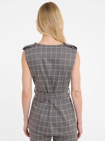 Ana Alcazar Top 'Amira' in Grey
