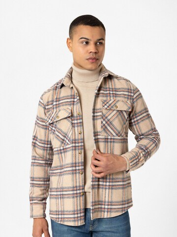 Williot - Ajuste regular Camisa 'Salvatore' en marrón