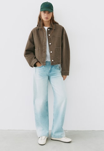Pull&Bear Преходно яке в кафяво