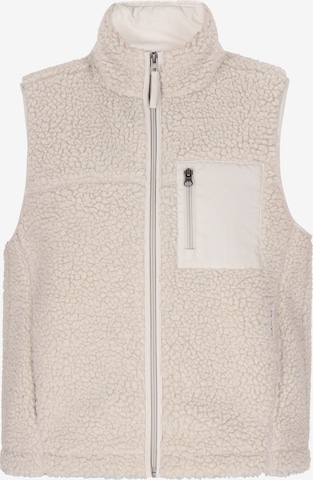 Gilet Schmuddelwedda en beige : devant