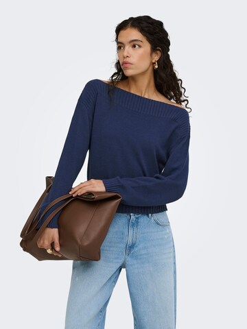 Pull-over 'KATIA ' ONLY en bleu