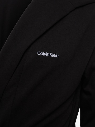 Calvin Klein Underwear Badjas lang  'Robe' in Zwart