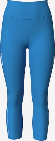 Calvin Klein Sport Slimfit Sportbroek in Blauw: voorkant