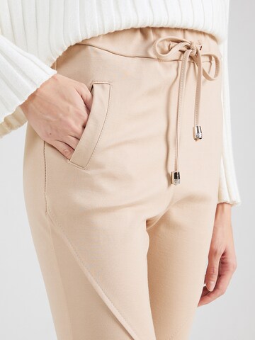 ZABAIONE Tapered Hose 'Le44a' in Beige