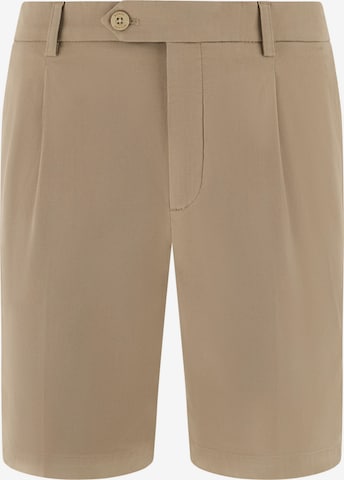 Boggi Milano Slimfit Hose in Braun: Vorderseite