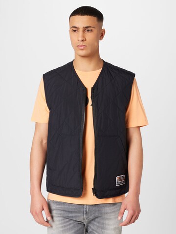 BOSS - Chaleco en negro: frente