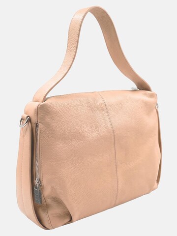 Borsa a spalla 'Borsa a Spalla Pelle Genuina Virginia Rhinè 32x25 cm' di Virginia Rhinè in rosa
