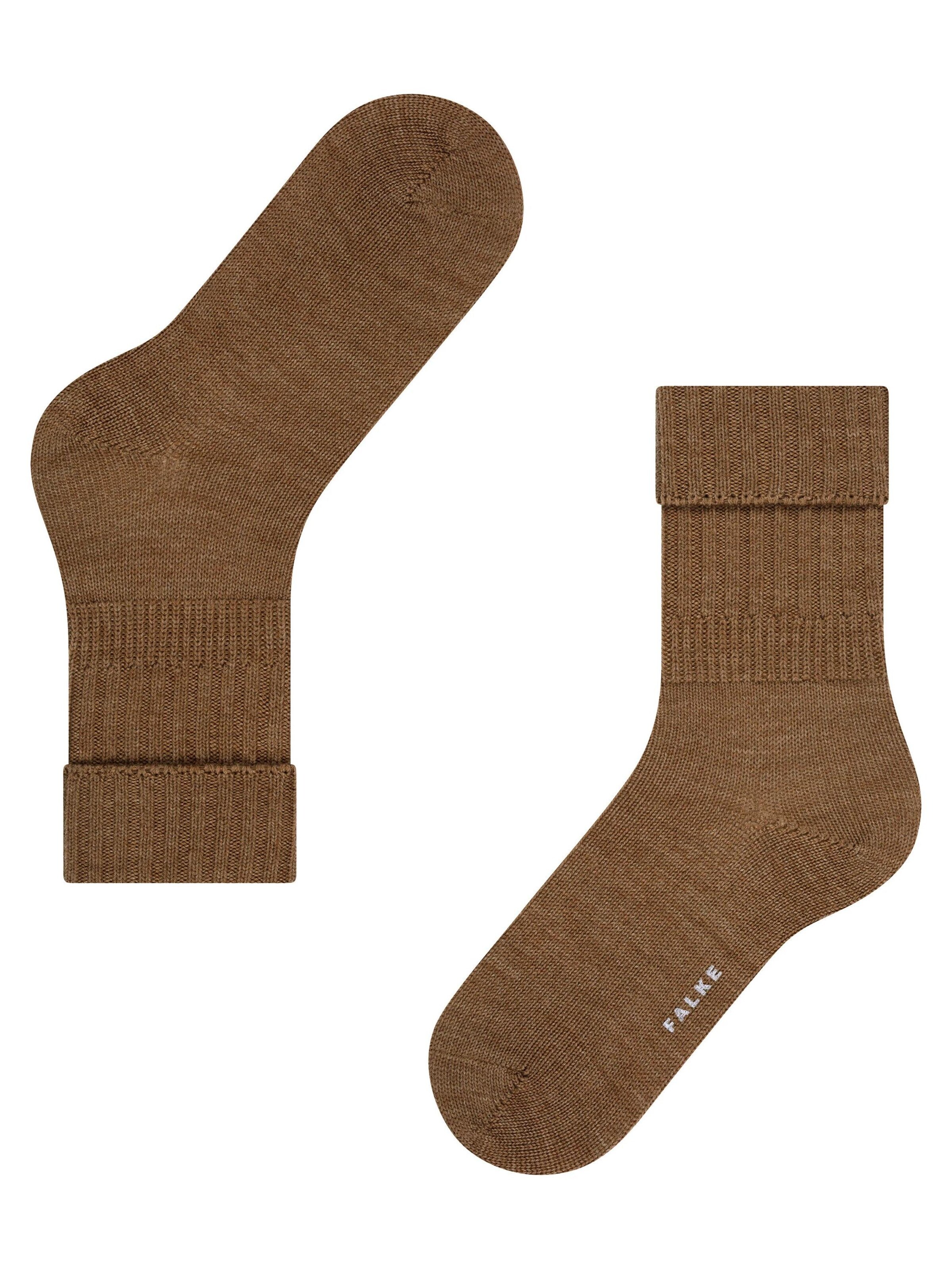 FALKE Socken 'Striggings Rib'‌‌‌ in Braun
