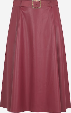 Guido Maria Kretschmer Curvy Юбка 'Sally' в Красный: спереди