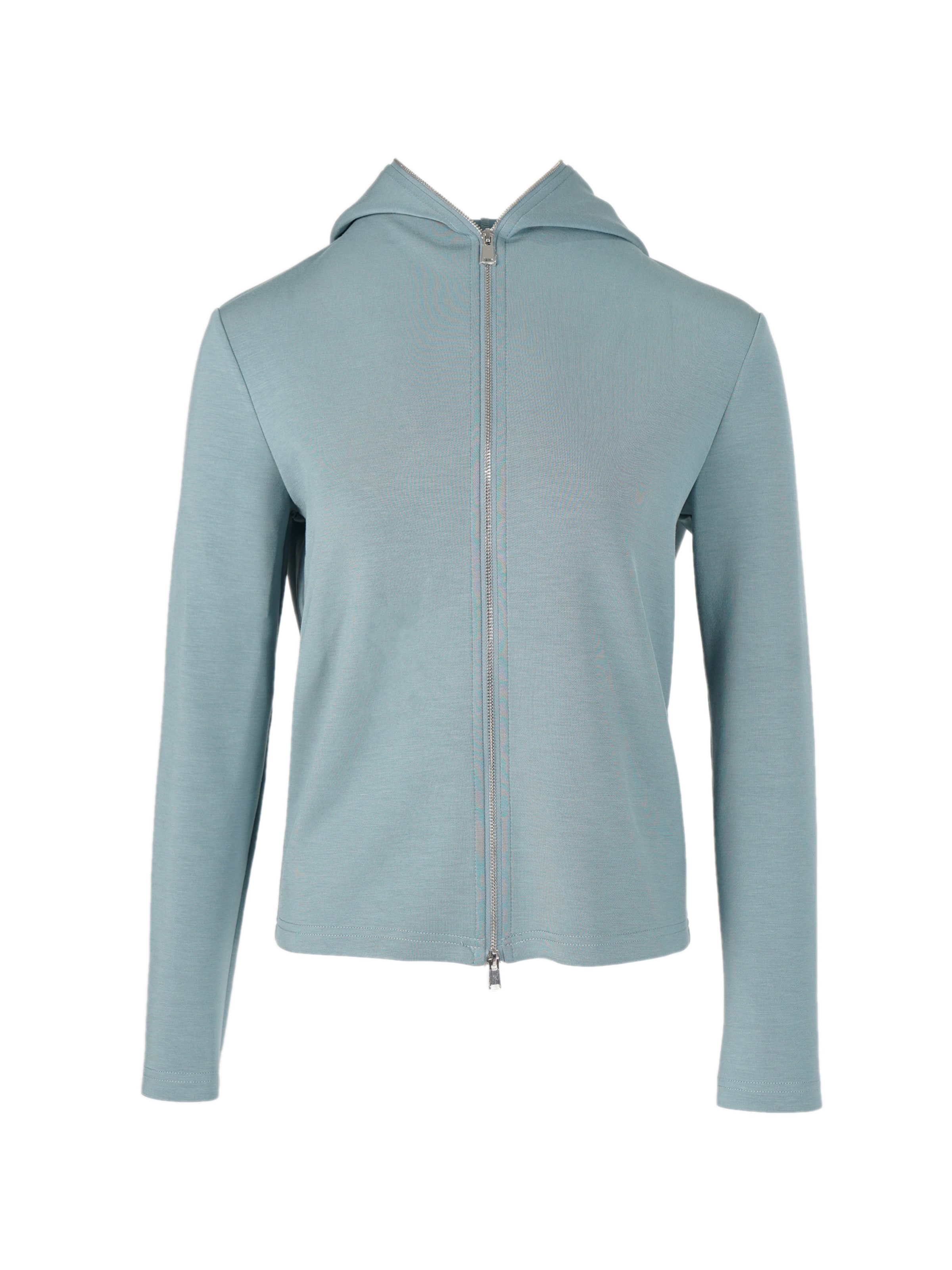 Veste mi-saison 'Modal Air Layer Hooded Sporty Jacket - Light Blue' yoligex en bleu