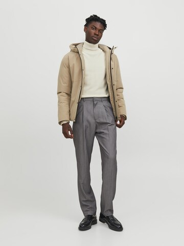 JACK & JONES Tröja 'Miguel' i beige