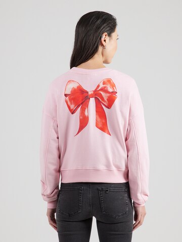 ONLY Μπλούζα φούτερ 'ONLVIV' σε ροζ: μπροστά