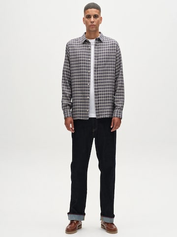 GABBA Regular Fit Skjorte ' Sven ' i blå