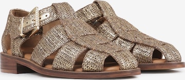 BRONX Sandals 'Next-Wagon' in Gold