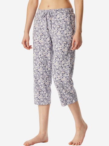 SCHIESSER Pajama Pants 'Mix & Relax' in Purple