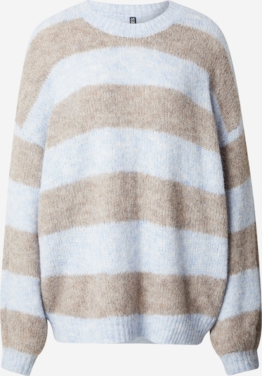 Megztinis 'PCRASMINE' iš PIECES, spalva – šviesiai mėlyna / šviesiai ruda, Prekių apžvalga