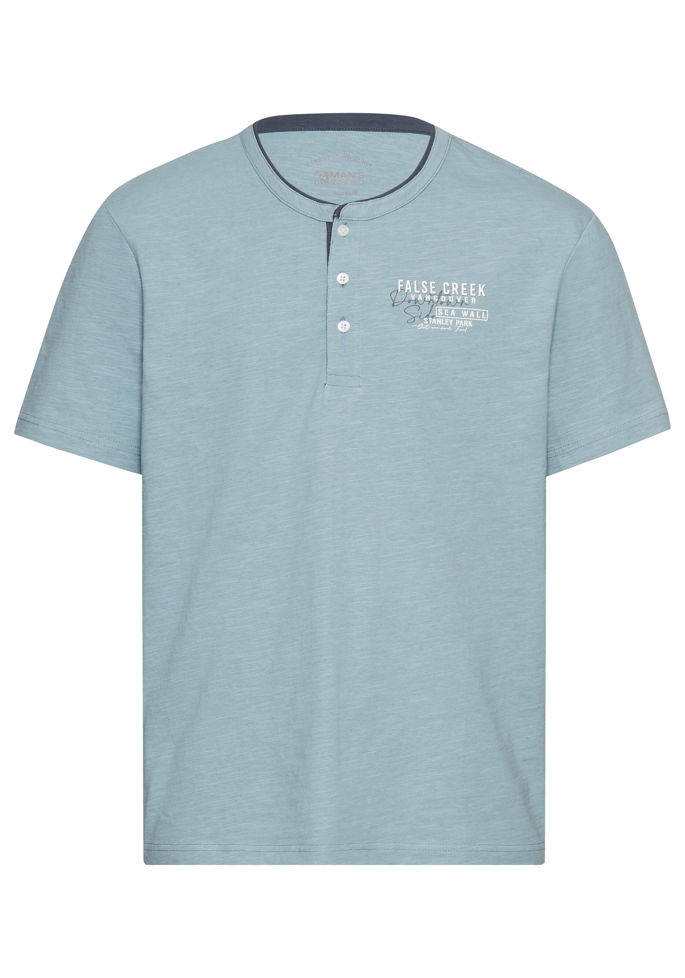 Man's World Shirt in Blue: front