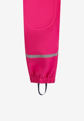 Schmuddelwedda Regular Toiminnalliset housut värissä vaaleanpunainen