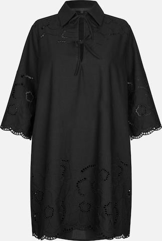 Robe-chemise 'Millea' SECOND FEMALE en noir : devant