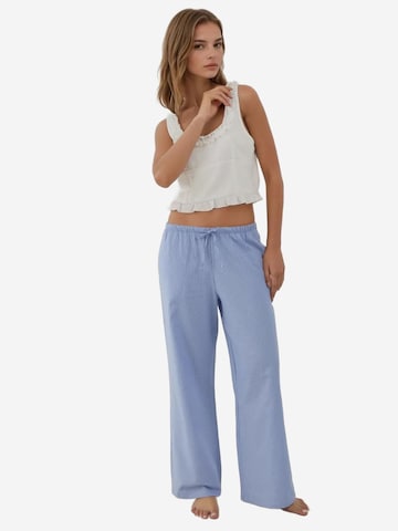 Pantaloncini da pigiama di Hiccup in blu: frontale